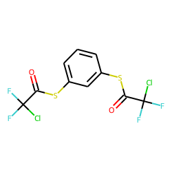 1,3-Benzenedithiol, S,S'-bis(chlorodifluoroacetyl)-