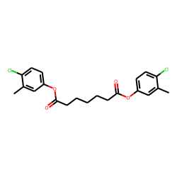 Pimelic acid, di(4-chloro-3-methylphenyl) ester