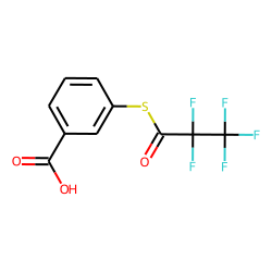 Benzoic acid, 3-(pentafluoropropionylthio)-