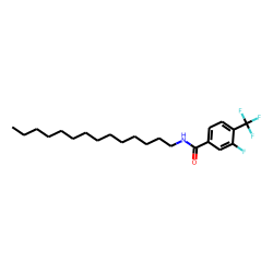 Benzamide, 3-fluoro-4-trifluoromethyl-N-tetradecyl-
