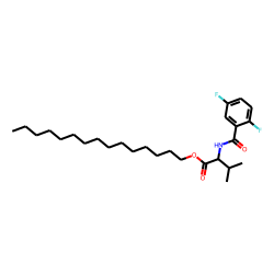 L-Valine, N-(2,5-difluorobenzoyl)-, pentadecyl ester