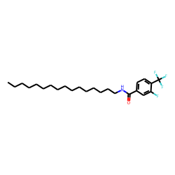Benzamide, 3-fluoro-4-trifluoromethyl-N-hexadecyl-