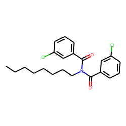 Benzamide, 3-chloro-N-(3-chlorobenzoyl)-N-octyl-