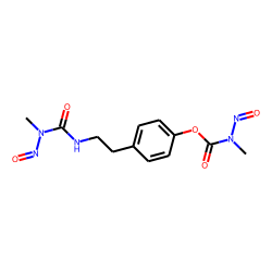 Carbamic acid, n-methyl, n-nitroso-, 4[2-(n'-methyl-n'-nitroso-ureido)ethyl]phenyl ester