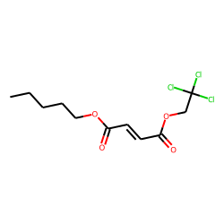 Fumaric acid, pentyl 2,2,2-trichloroethyl ester