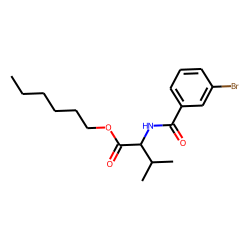 L-Valine, N-(3-bromobenzoyl)-, hexyl ester