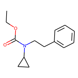Cyclopropanecarbamic acid, n-phenethyl-, ethyl ester