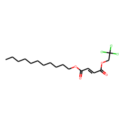 Fumaric acid, 2,2,2-trichloroethyl undecyl ester