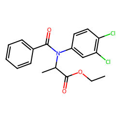 DL-Alanine, N-benzoyl-N-(3,4-dichlorophenyl)-, ethyl ester