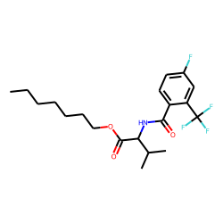 L-Valine, N-(4-fluoro-2-trifluoromethylbenzoyl)-, heptyl ester