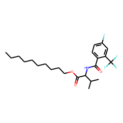 L-Valine, N-(4-fluoro-2-trifluoromethylbenzoyl)-, decyl ester