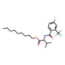 L-Valine, N-(4-fluoro-2-trifluoromethylbenzoyl)-, nonyl ester
