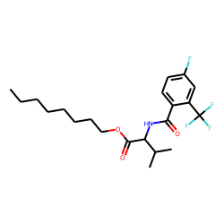 L-Valine, N-(4-fluoro-2-trifluoromethylbenzoyl)-, octyl ester