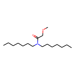 Methoxyacetamide, N,N-diheptyl-
