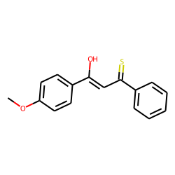 (Z) 1-(4-Methoxyphenyl)-3-phenyl-3-thioxo-1-propen-1-ol