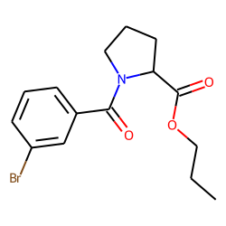 L-Proline, N-(3-bromobenzoyl)-, propyl ester