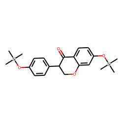 Dihydrodaidzein (keto) di-7,4'-d9-TMS