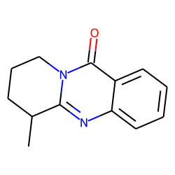 11H-Pyrido[2,1-b]quinazolin-11-one, 6,7,8,9-tetrahydro, 6-methyl