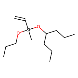 Silane, methylvinyl(hept-4-yloxy)propoxy-