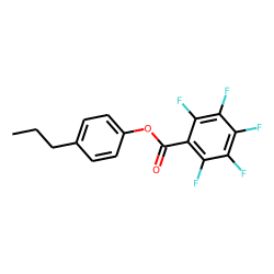 4-n-Propylphenol, pentafluorobenzoyl ester