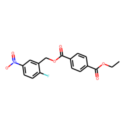 Terephthalic acid, ethyl 2-fluoro-5-nitrobenzyl ester