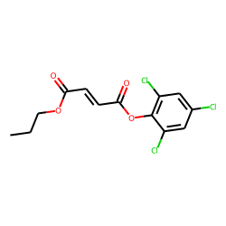 Fumaric acid, propyl 2,4,6-trichlorophenyl ester