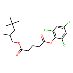 Glutaric acid, 2,4,6-trichlorophenyl 2,4,4-trimethylpentyl ester