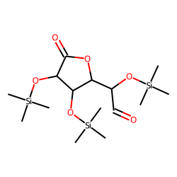 D-Glucuronolactone, TMS # 1