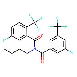 Benzamide, 3-fluoro-5-trifluoromethyl-N-(3-fluoro-5-trifluoromethylbenzoyl)-N-butyl-