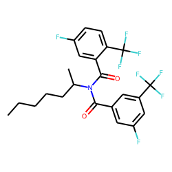 Benzamide, 3-fluoro-5-trifluoromethyl-N-(3-fluoro-5-trifluoromethylbenzoyl)-N-hept-2-yl-
