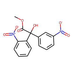 2-Nitrophenyl-3-nitrophenyl-hydroxyacetic acid, methyl ester