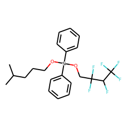 Silane, diphenyl(2,2,3,4,4,4-hexafluorobutoxy)isohexyloxy-