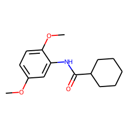 Cyclohexanecarboxamide, N-(2,5-dimethoxyphenyl)-