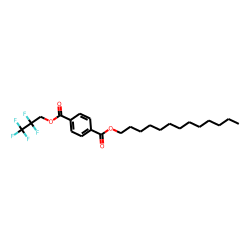 Terephthalic acid, 2,2,3,3,3-pentafluoropropyl tridecyl ester