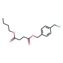 Succinic acid, butyl 4-(chloromethyl)benzyl ester