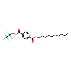 Terephthalic acid, decyl 2,2,3,3,3-pentafluoropropyl ester