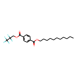 Terephthalic acid, 2,2,3,3,3-pentafluoropropyl undecyl ester