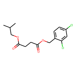 Succinic acid, 2,4-dichlorobenzyl isobutyl ester