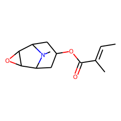 3-Tigloyloxy-6,7-epoxytropane