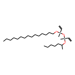 Silane, methylvinyl(hept-2-yloxy)(methylvinylpentadecyloxysilyloxy)-
