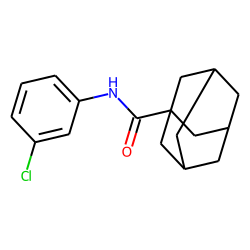 1-Adamantanecarboxamide, N-(3-chlorophenyl)-