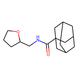 1-Adamantanecarboxamide, N-tetrahydrofurfuryl-