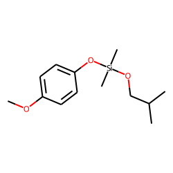 Silane, dimethyl(4-methoxyphenoxy)isobutoxy-