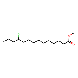 11-Chlorotetradecanoic acid, methyl ester