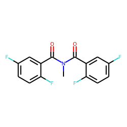 Benzamide, 2,5-difluoro-N-(2,5-difluorobenzoyl)-N-methyl-