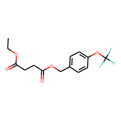Succinic acid, ethyl 4-trifluoromethoxybenzyl ester