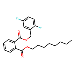 Phthalic acid, 2,5-difluorobenzyl octyl ester