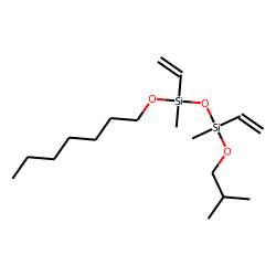 Silane, methylvinyl(isobutoxy)(methylvinylheptyloxysilyloxy)-