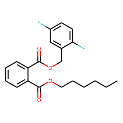 Phthalic acid, 2,5-difluorobenzyl hexyl ester