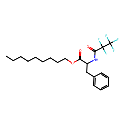 L-Phenylalanine, N-pentafluoropropionyl-, nonyl ester